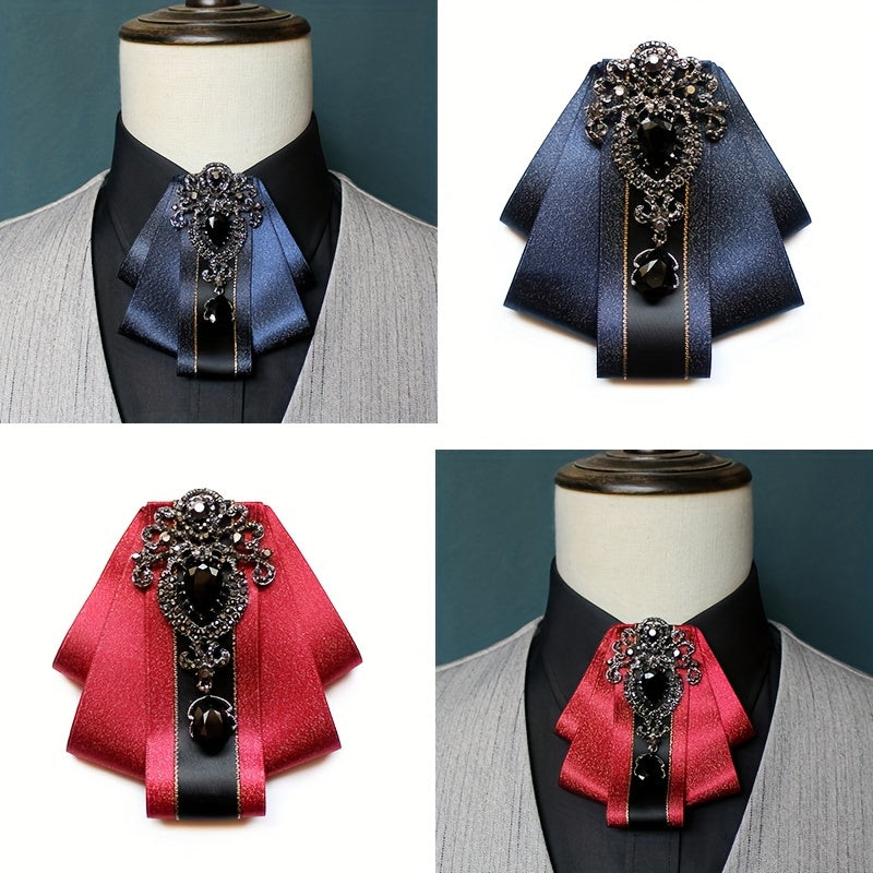 Men's Bow Tie Accessories for Formal Events and Stage Performances