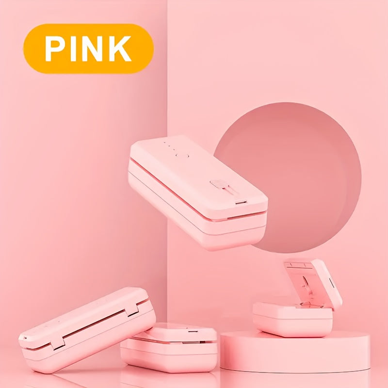 1300mAh batareyali mini yopish, qayta to'ldiriladigan, tez ovqat va sumka yopish uchun asbob