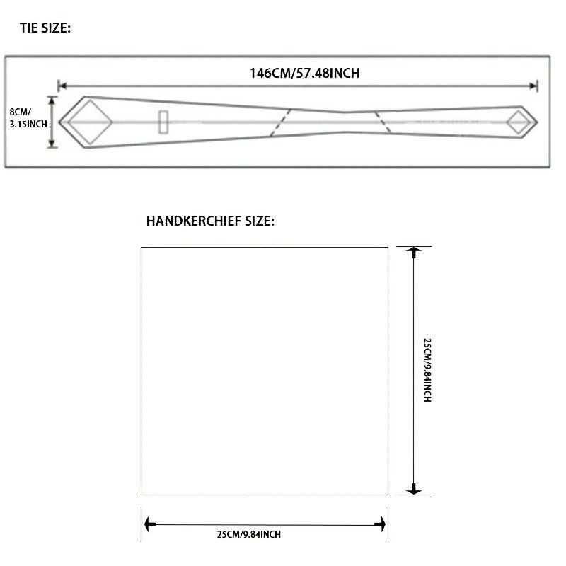 Мужской черный галстук с пейсли, комплект с квадратным шарфом, запонками и зажимом для галстука