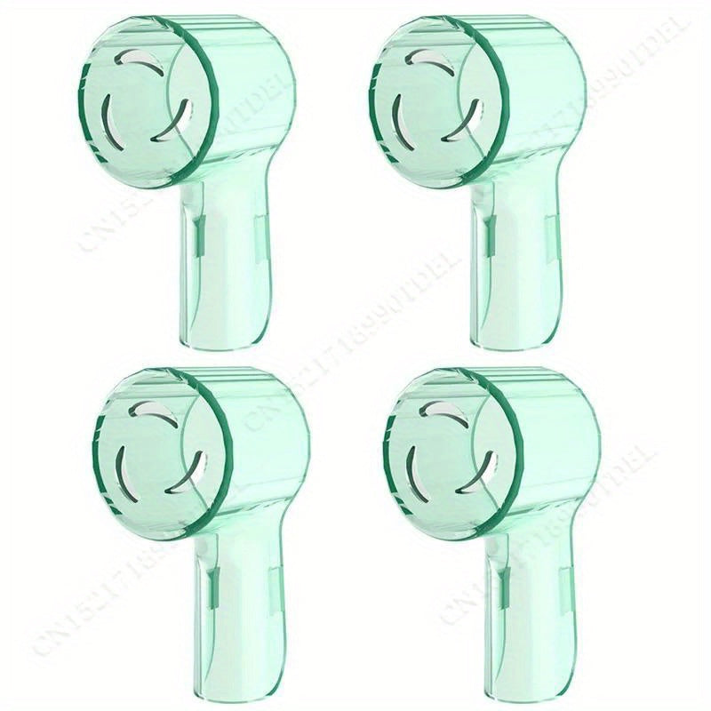 4Pcs Toothbrush Dustproof Covers Caps Electric Toothbrush Head Protectors