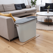 Innovatsion ochilish bilan joyni tejovchi bosimli chiqindi qutisi, mustahkam, hidi o'tkazmaydigan