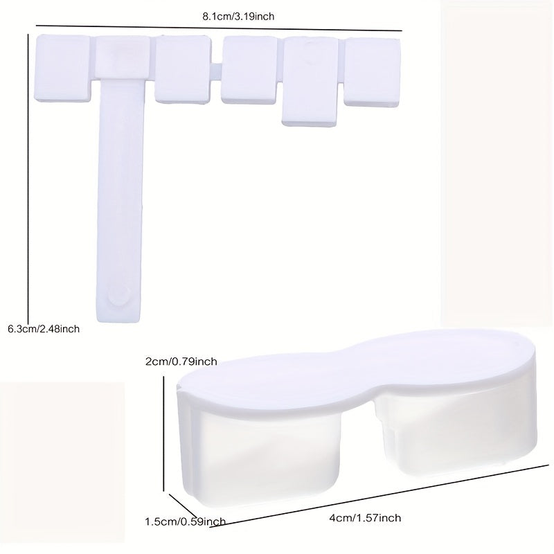 Drawer Organizer Accessories Extension Buckle Fixing Clip for 32cm and 45cm Dividers