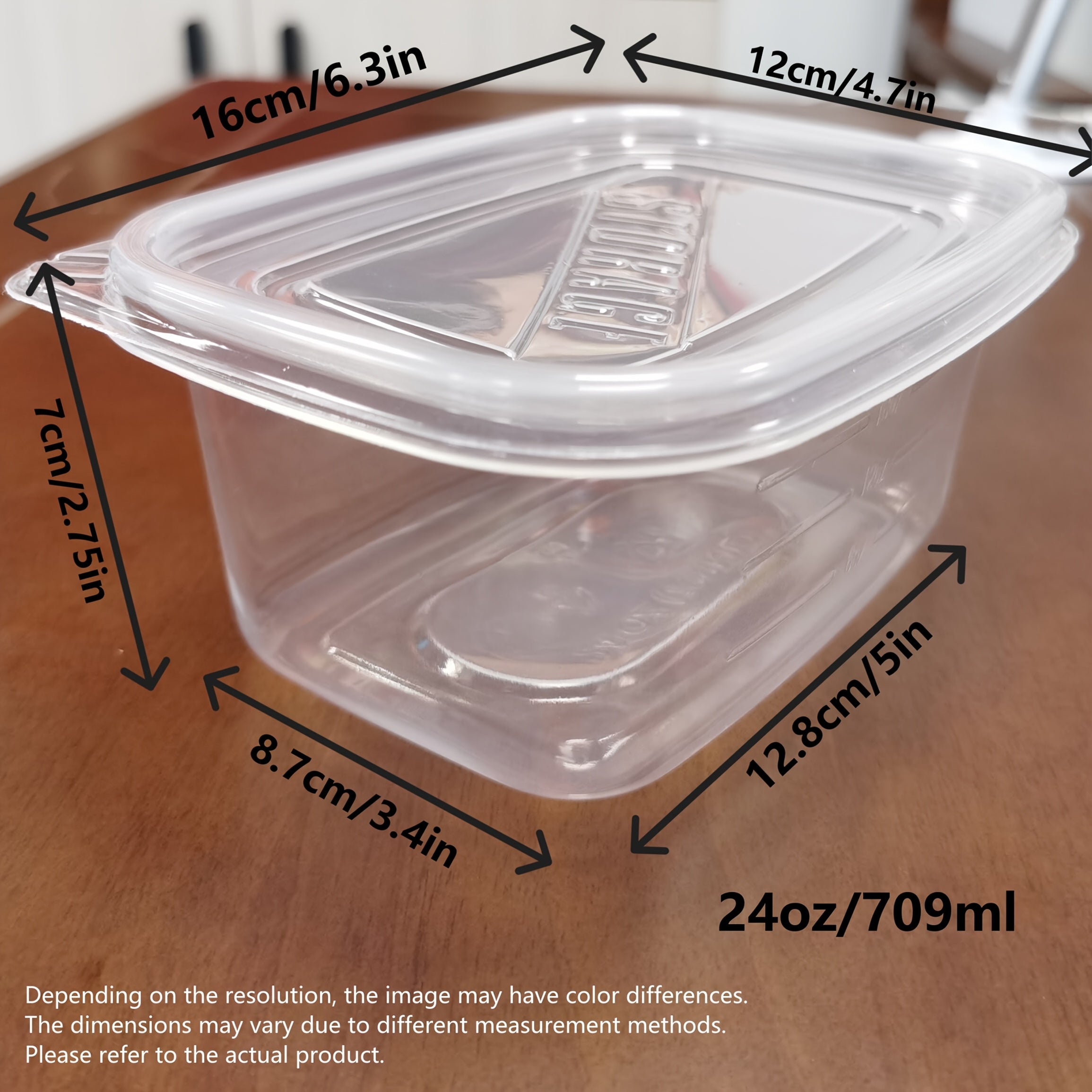 Set of 10 Stackable BPA-Free Food Storage Containers with Lids for Cereal Fruits Meat