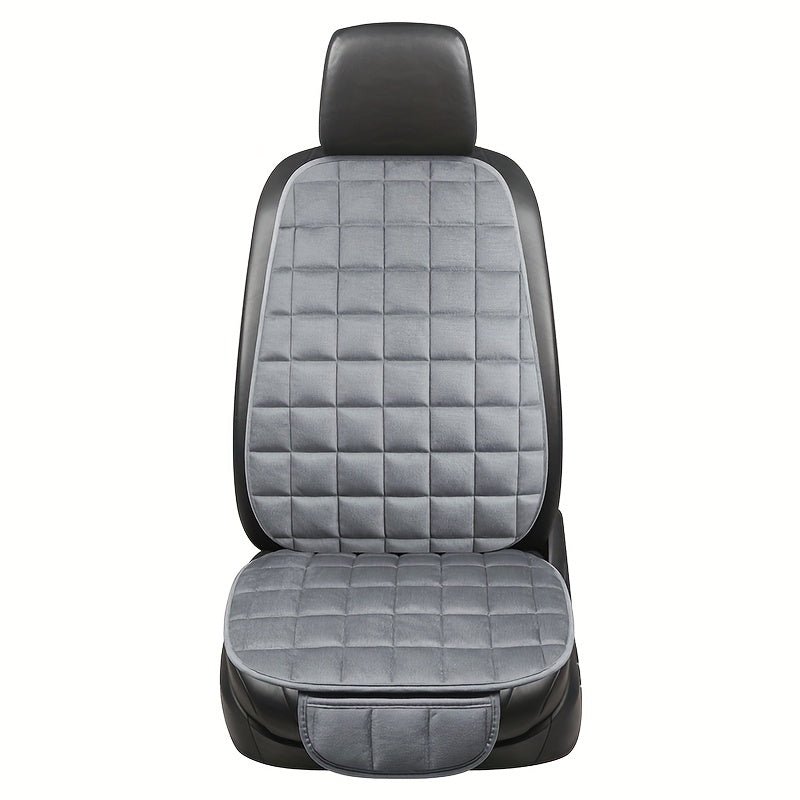 Car Seat Cushions Set for Autumn Winter Soft Plush Memory Foam