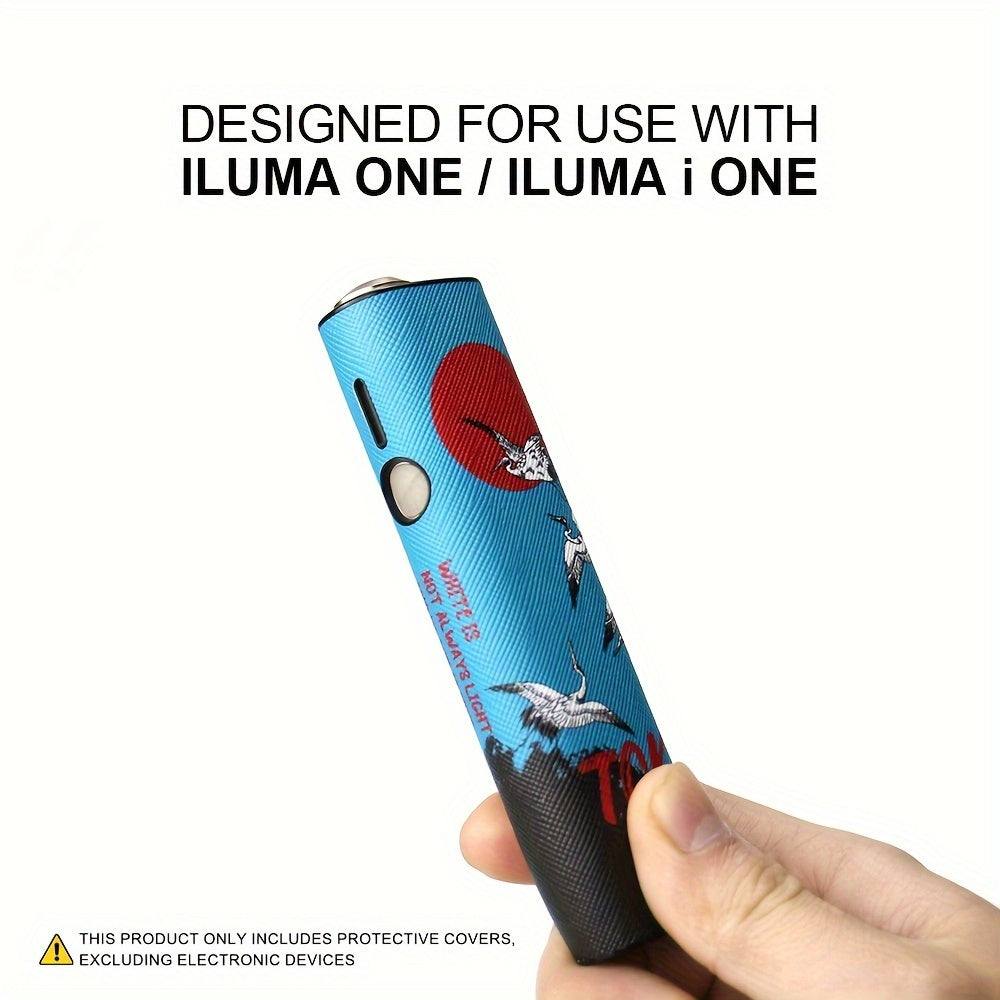 Protective IQOS ILUMA ONE Case Shock-Absorbent Plastic PU Leather Fall Protection