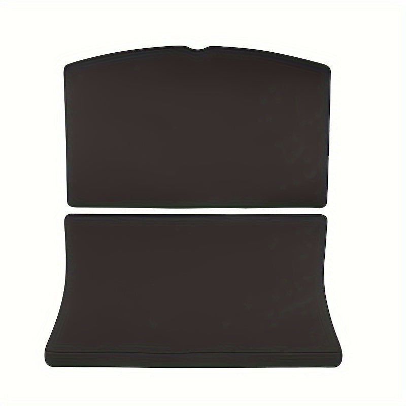 Premium PU Leather Trunk Mat for Tesla Model Y/3 Cargo Liner Scratch-Resistant Durable
