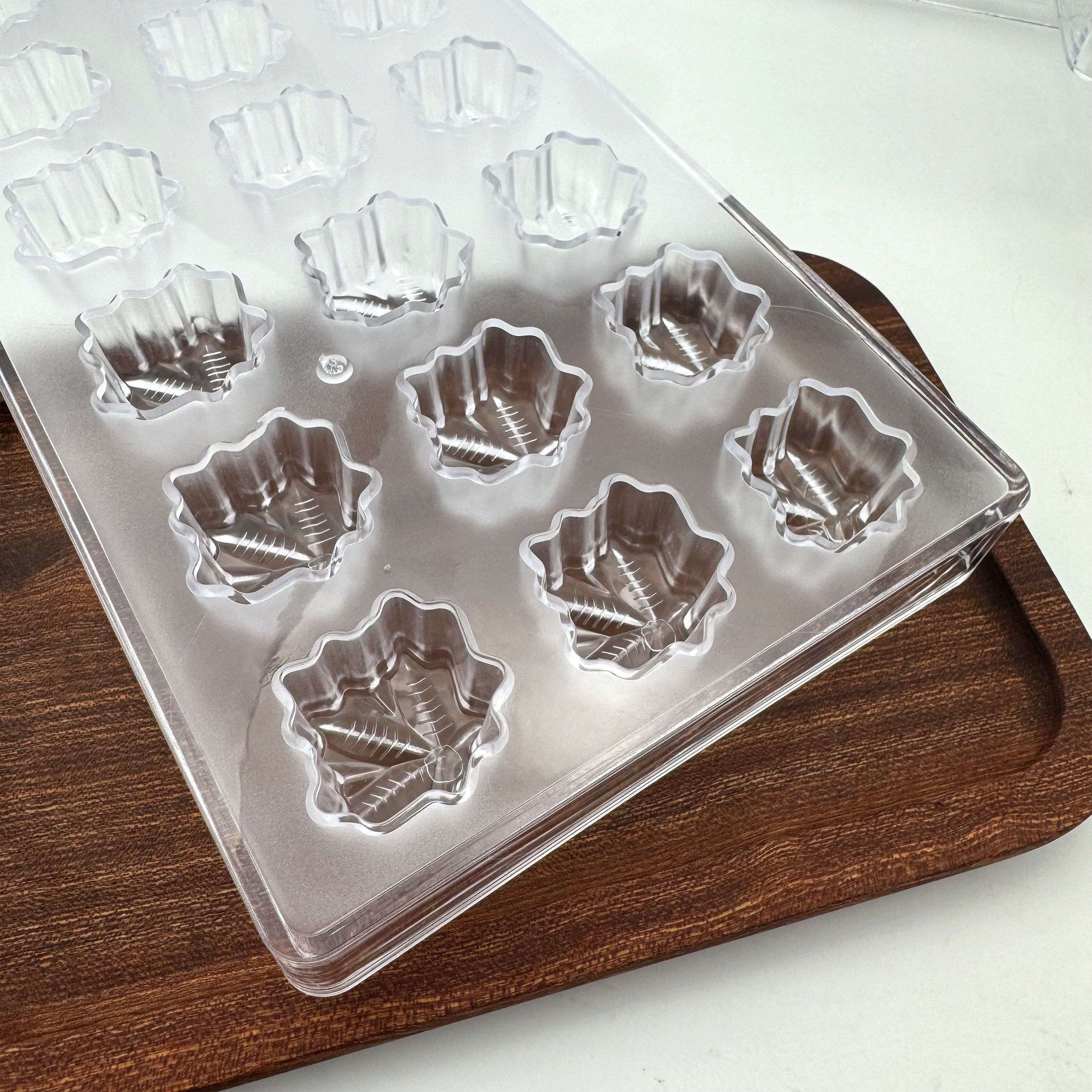 Plastic Chocolate Molds Set BPA-Free Heart Egg Bar Diamond for Mousse Jelly Candy