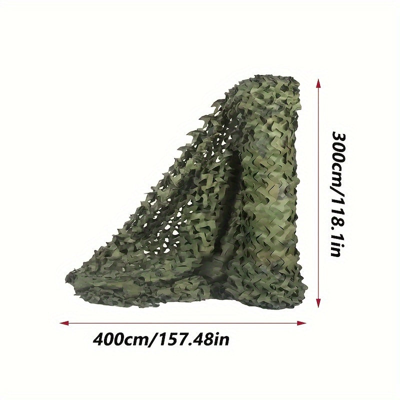 Nylon Camouflage Netting for Outdoor Landscaping Privacy and Concealment