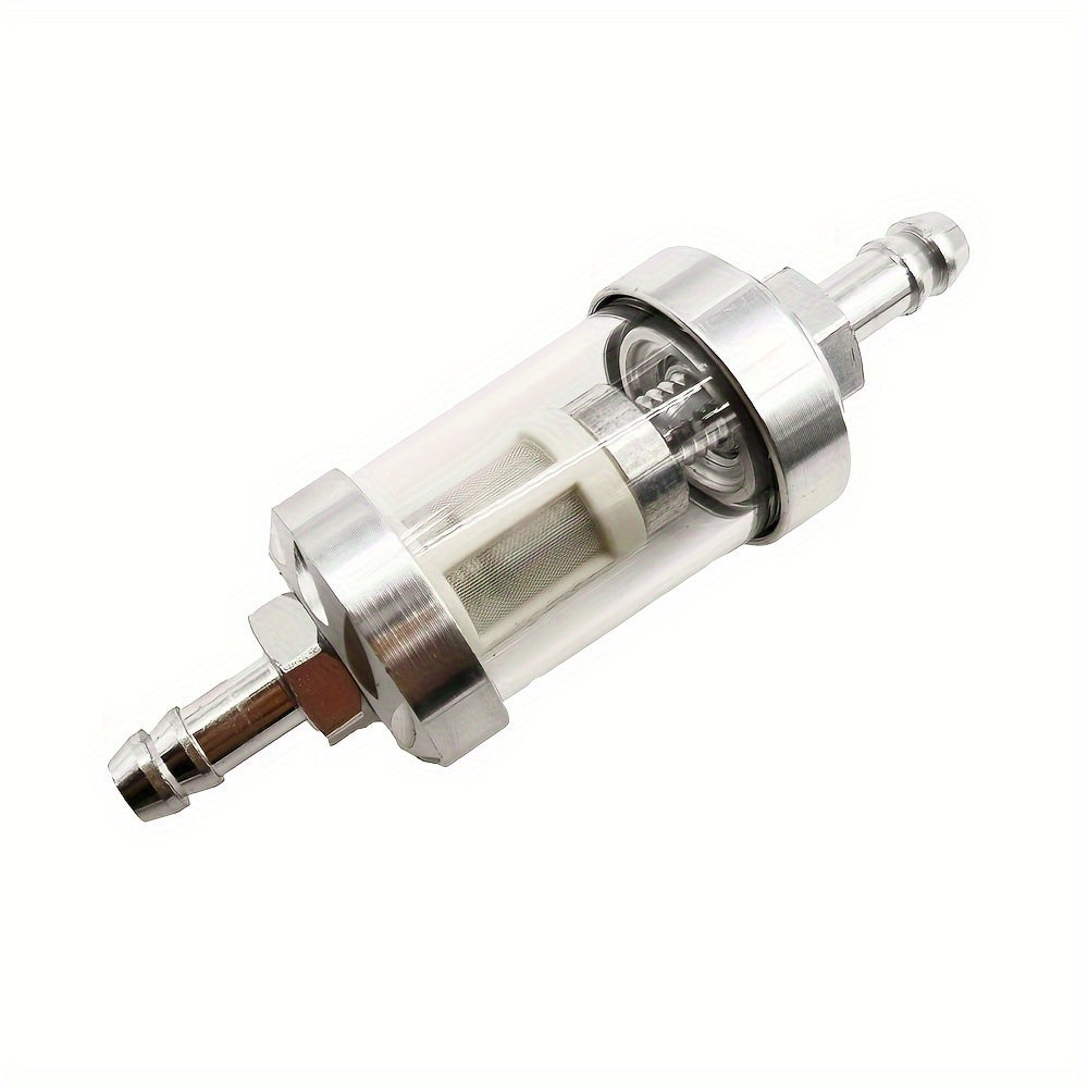 Universal alyuminiy qotishmasidan tayyorlangan mototsikl benzin filtri 8mm ATV, qumli pit bike uchun