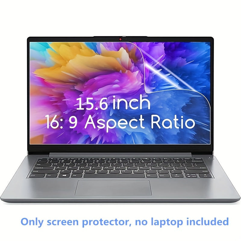 Matte Anti-Glare 15.6-Inch Laptop Screen Protector for 16:9 Displays