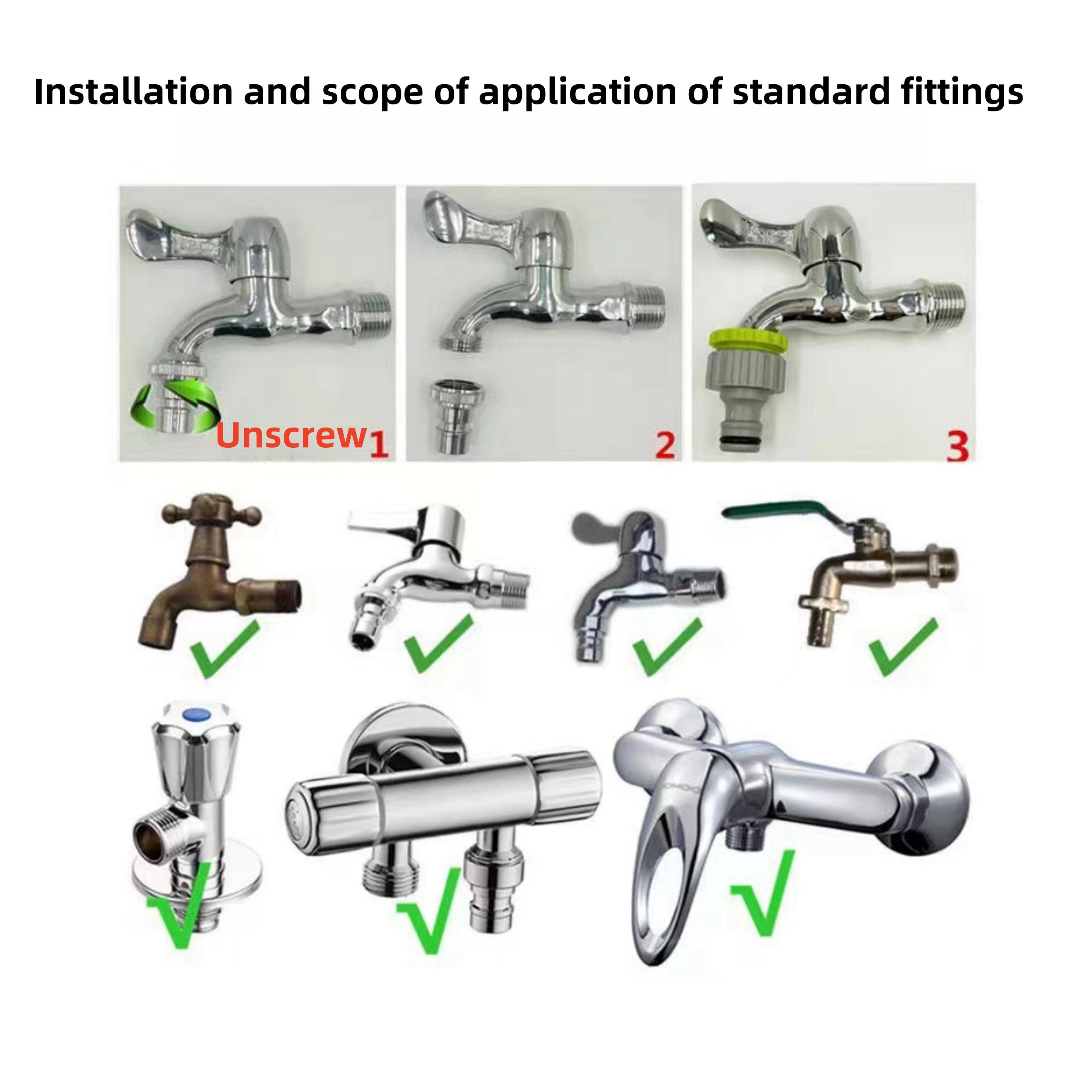 Manguera de jardín extensible de 7.62m a 30.48m con pistola de rociado de alta presión, 7 modos
