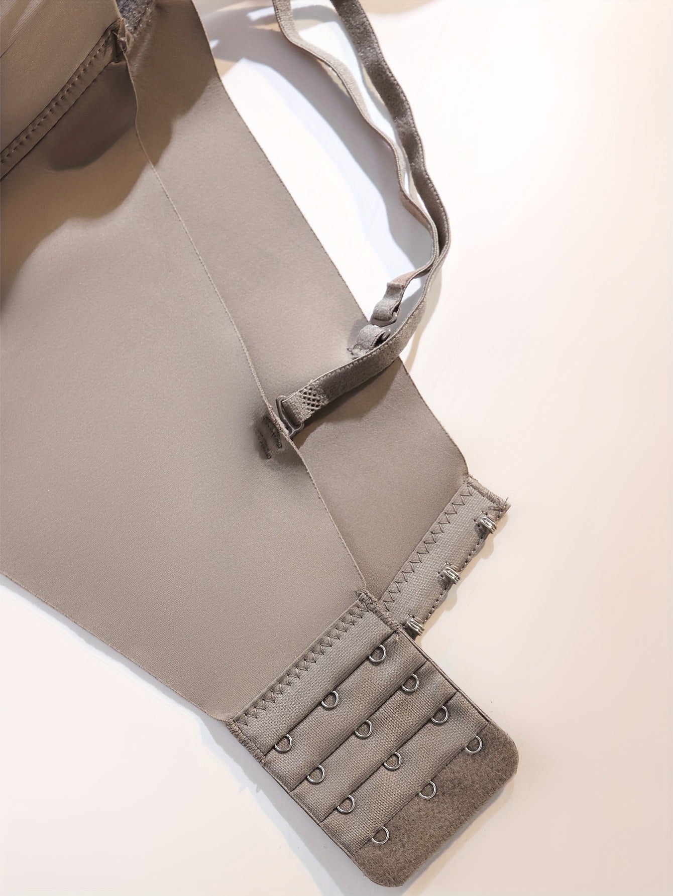 3-to'plamli uzluksiz simsiz ko'ylaklar, ayollar uchun o'rta qo'llab-quvvatlash, naylon to'qilgan, bir rangli, strapless bandeau