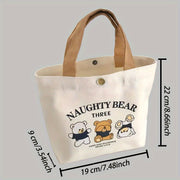 Insulated Lunch Bag and Tote for Students, Compact and Adjustable