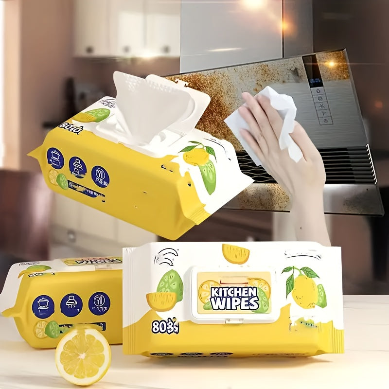 80 ta Ko‘p Maqsadli Oshxona Tozalash Voskasi to‘qima materialdan tayyorlangan bo‘lib, Super Absorbent va Degreasing xususiyatiga ega. Qoldiq qoldirmaydi va texnikaga xavfsiz. Quvvat talab qilmaydigan oson foydalanish uchun qo‘lda yirtish funksiyasiga ega.