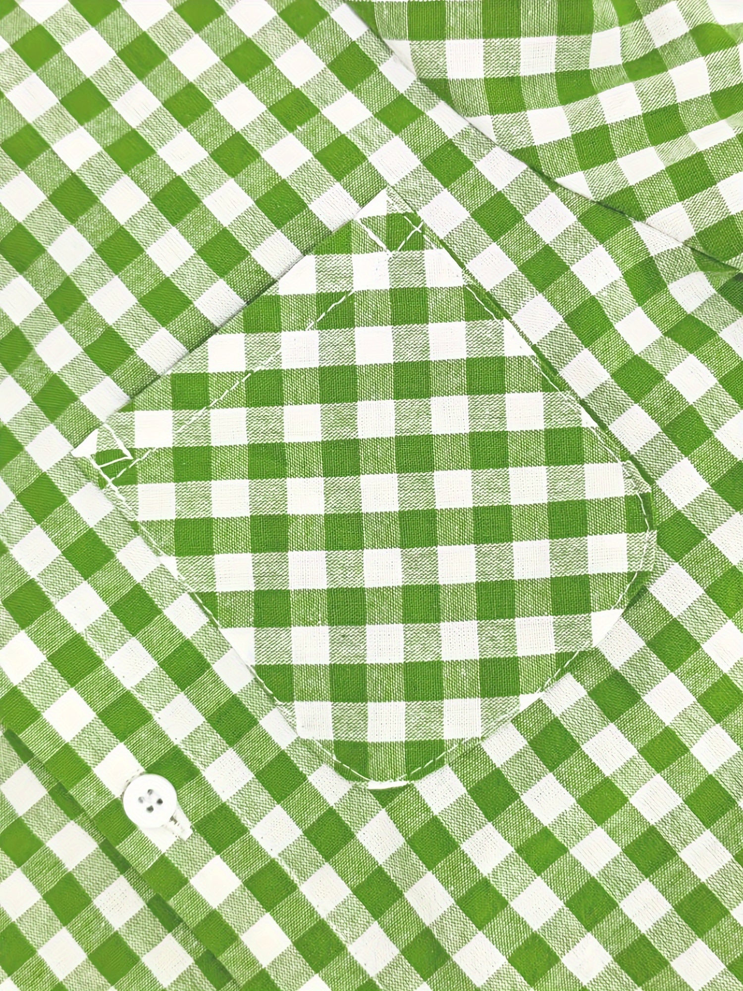 Camisa de manga larga a cuadros para niños, para niños y niñas, 100% algodón, ajuste regular, cuello de solapa