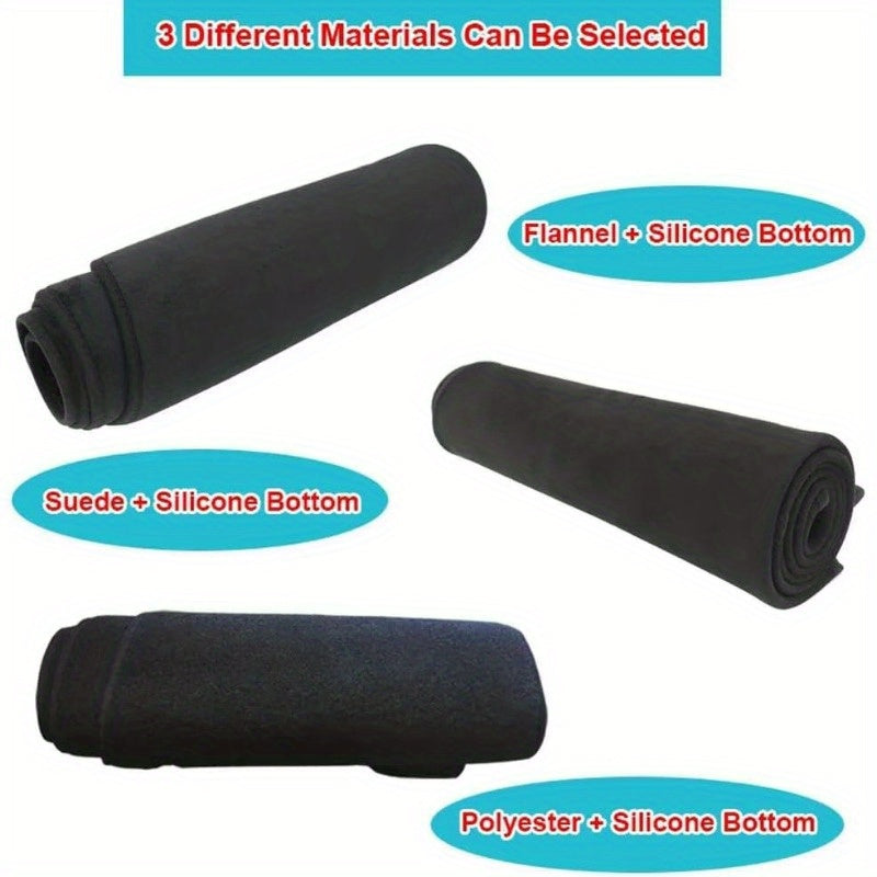 Car Dashboard Cover Polyester Flannel Car Mat Dashmat Rug Protector