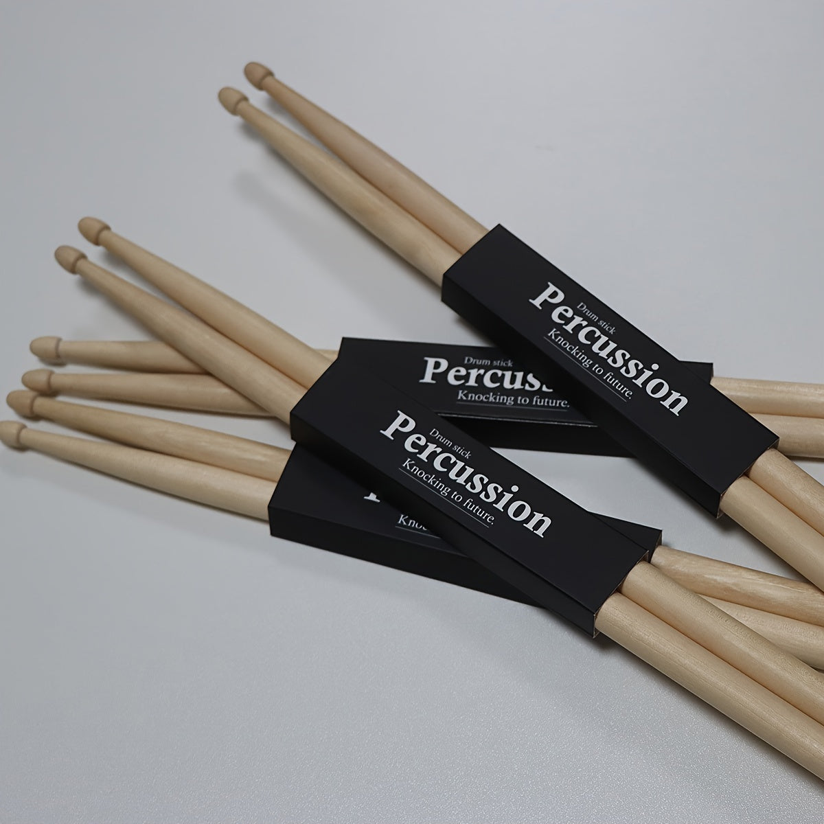 Maple Drumsticks Set 5A 7A 5B Unfinished Natural Wood for Drummers