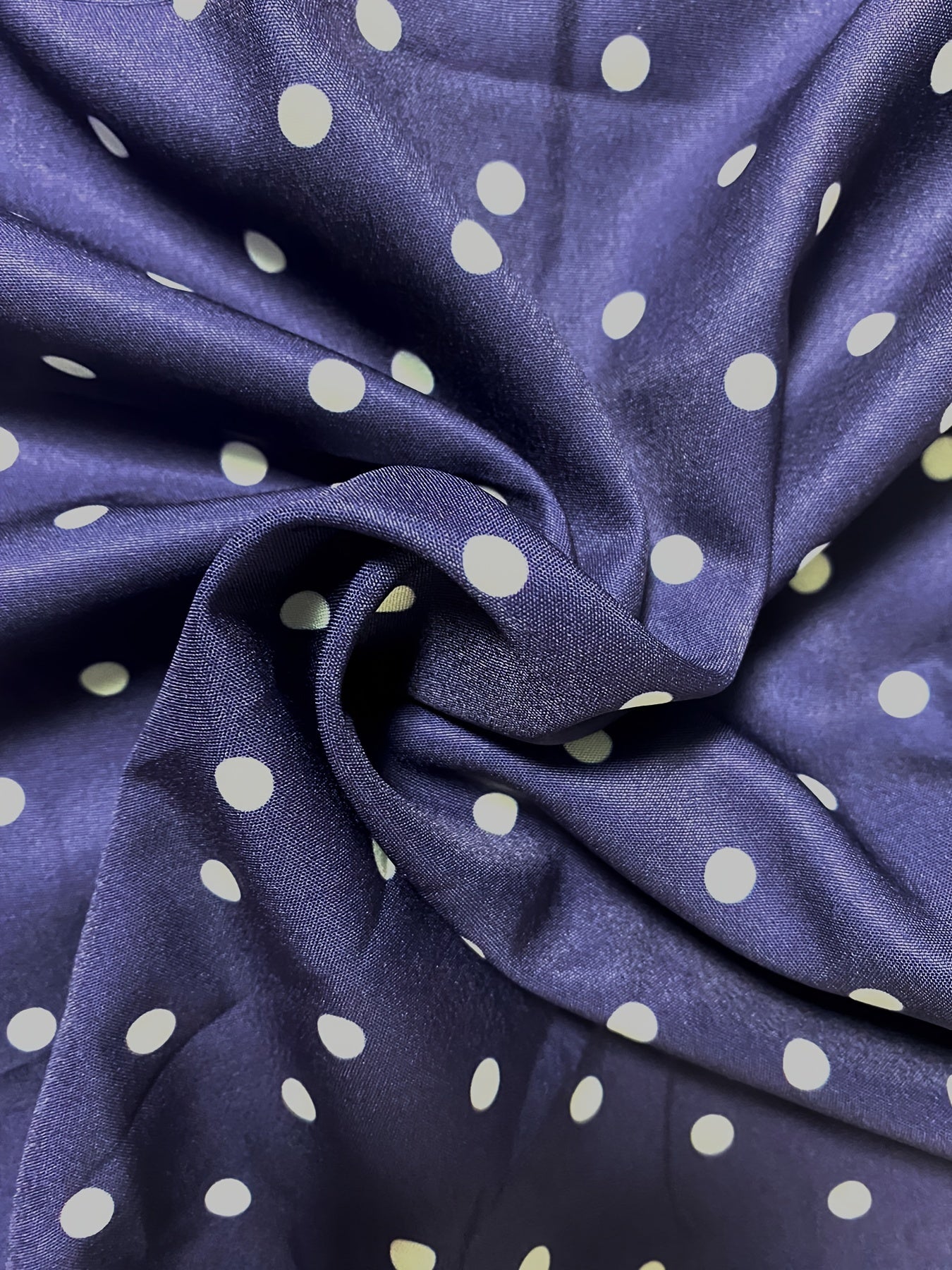 Мужская повседневная рубашка большого размера в горошек с 3D-принтом, длинный рукав, на пуговицах