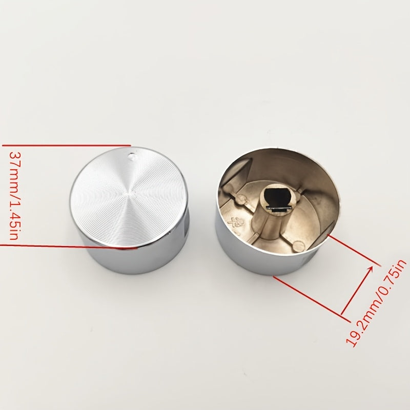 Gaz plitasining metall yondirish knopkasi, quyosh nurlari teksturali tugma bilan, doira shaklidagi tormoz tutqichi, batareyaga ehtiyoj yo'q.