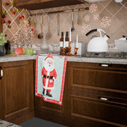 Christmas Wall Decor Santa Claus Warm Wishes 18x66.04 cm