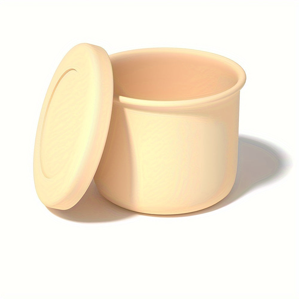 Ulgurji silikon yangi saqlash qutilari va idishlari, mikroto'lqinli pechda isitish uchun ommaviy ravishda, lagerda, pikniklarda, ofis tushliklari va qopqoq bilan stol anjomlari uchun mukammal.