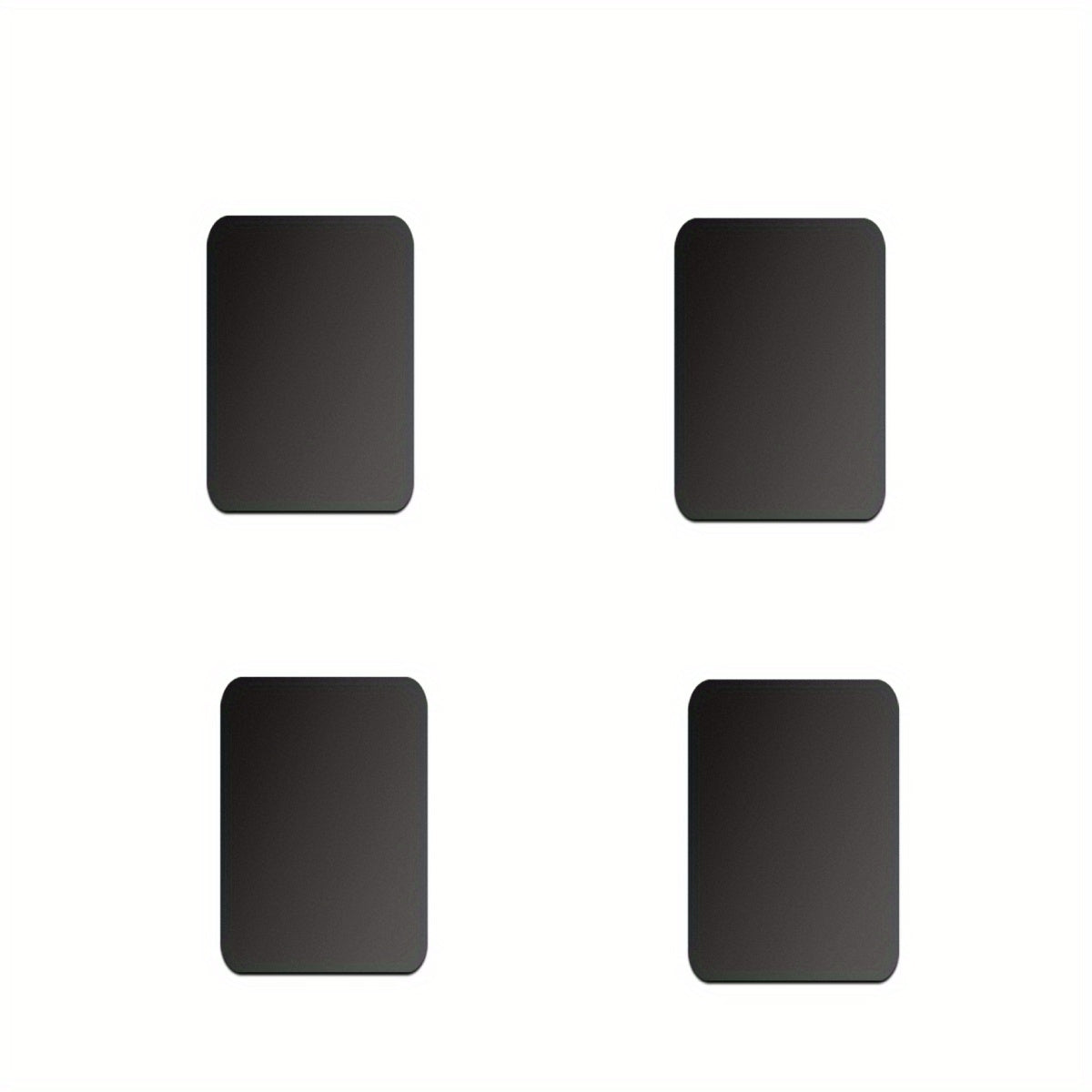 Universal Magnetic Car Phone Holder with Metal Plate and Disc Mount