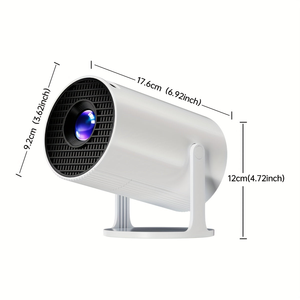 Портативный проектор для домашнего кинотеатра, ТВ-стиков, ноутбуков, смартфонов