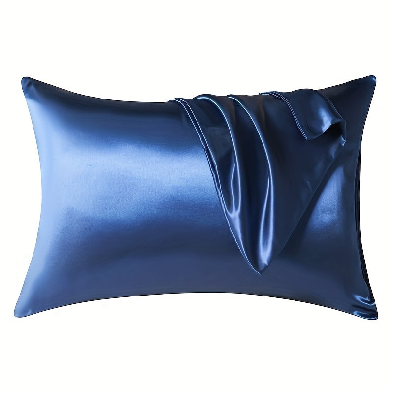 Satin Fitted Sheet Set 3 Pieces Includes Fitted Sheet and Pillowcases All Seasons