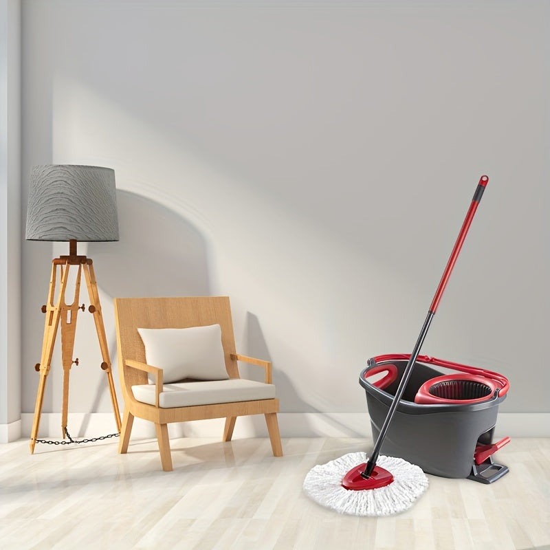 Adjustable 3-Section Mop Handle for Easy Cleaning, Extendable and Rotating