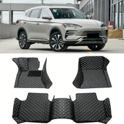 Luxury PU teri avtomobil podalniki 3-burchakli barcha ob-havo himoyasi uchun LHD transport vositalari