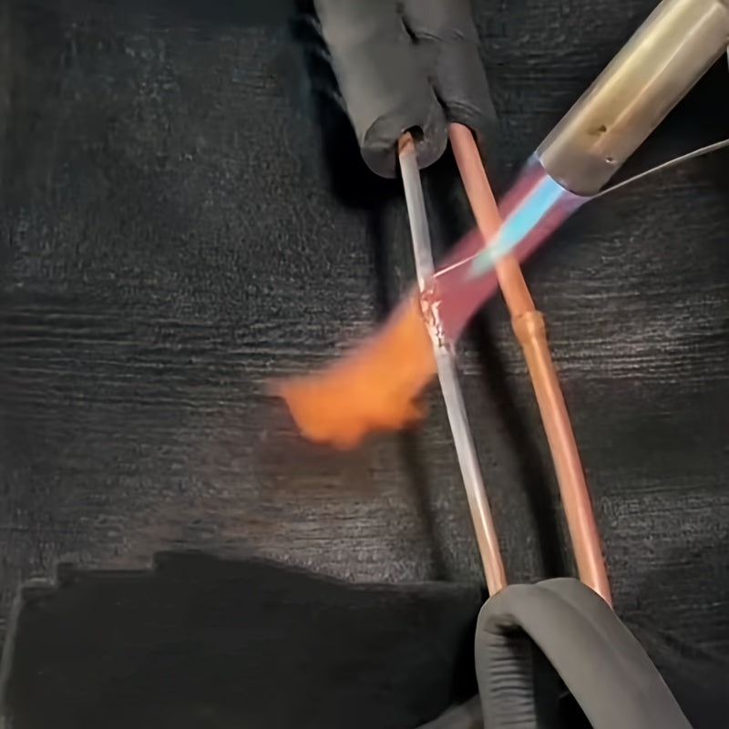 Copper Tube Welding Electrodes for Air Conditioning Refrigerator Maintenance Phosphor Copper Flat Electrodes