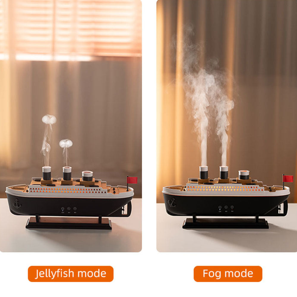 Jellyfish-Inspired Aroma Diffuser Humidifier with Remote Control and Colorful Lighting