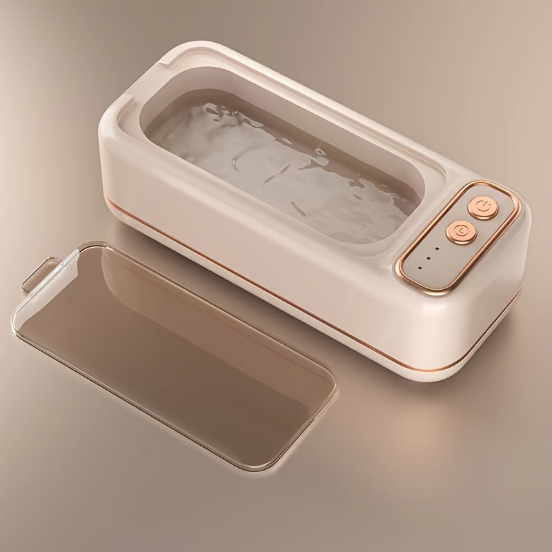 USB Rechargeable Jewelry and Eyeglass Cleaner High-Efficiency Vibration Home Use