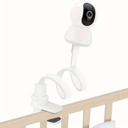 Multi-Functional Camera Mount with Bendable Arm for Wine Cabinets and Cribs