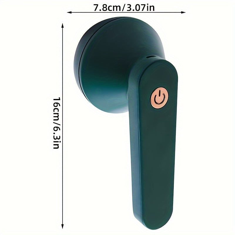 Portable USB Rechargeable Fabric Shaver for Removing Lint and Fuzz from Clothes Bedding Furniture and Carpet