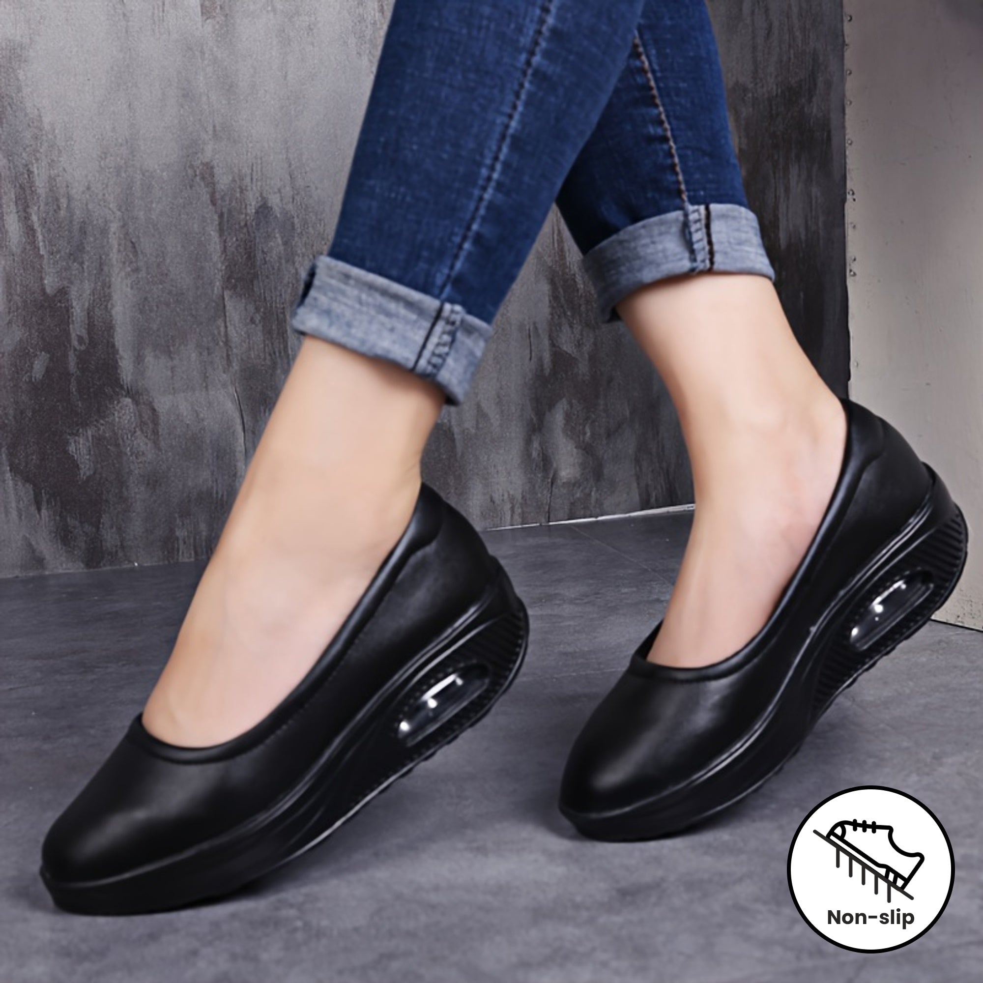 Women's Nurse Shoes Air Cushion Non-Slip Support Comfort