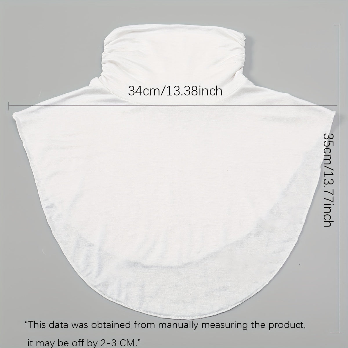 Women's Turtleneck Dickie Faux Collar Layered Warm Thin Cozy Modal