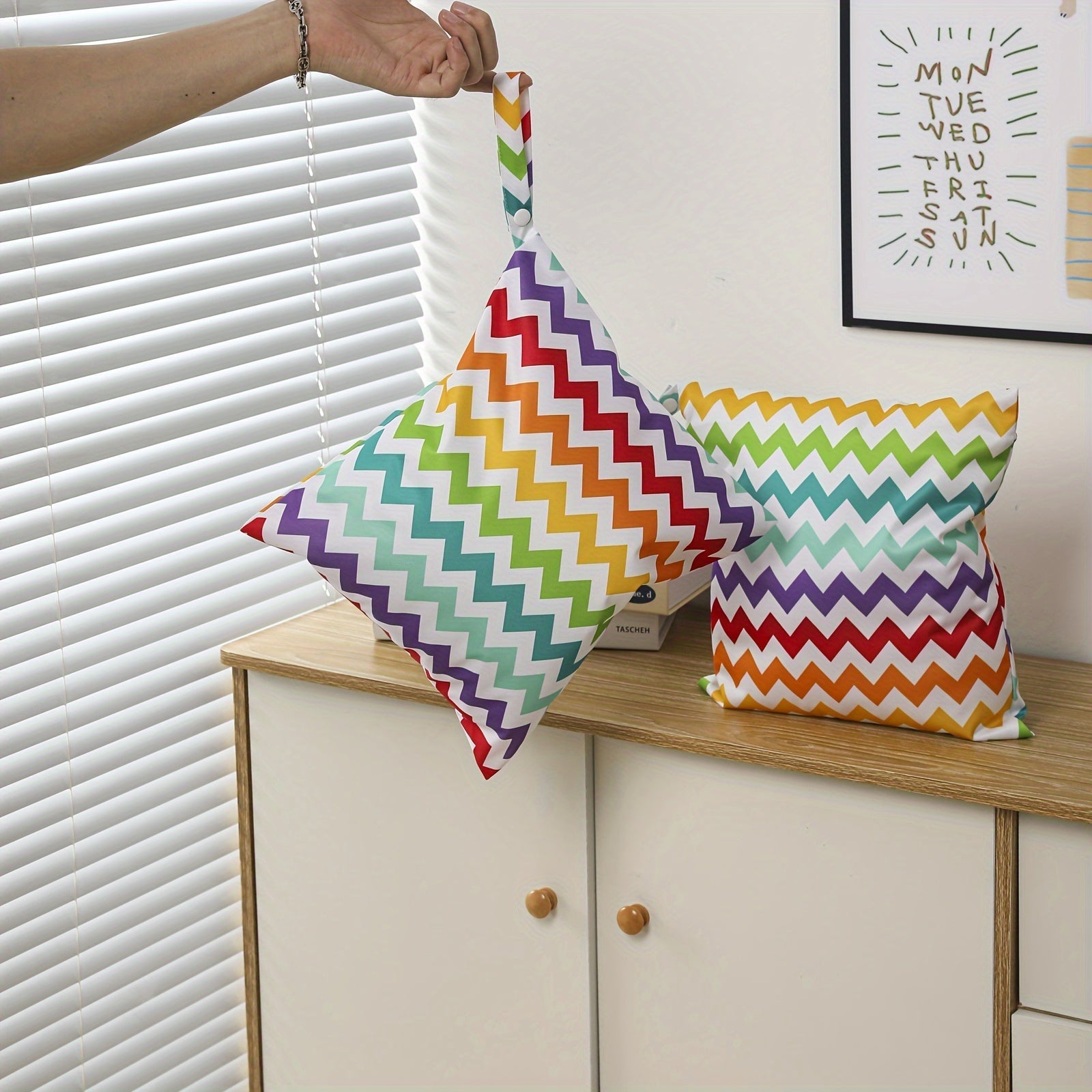 Водонепроницаемый влажный мешок для взрослых, путешествий, пляжа, бассейна, спортзала, многоразовый, из полиэстера