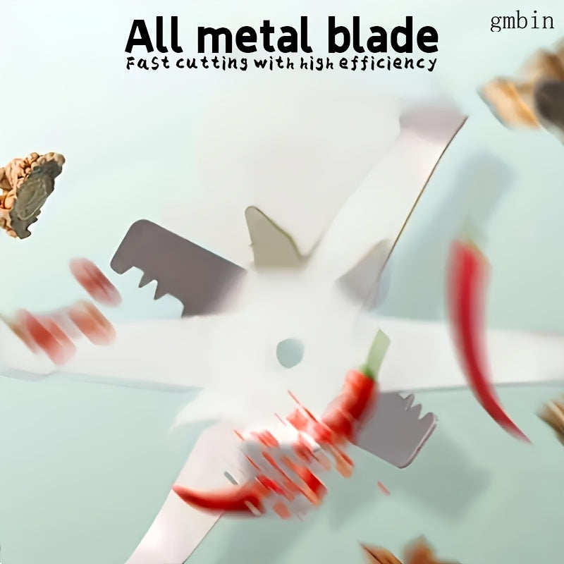 European standard stainless steel electric mill for grinding grains and herbs with 4 blades