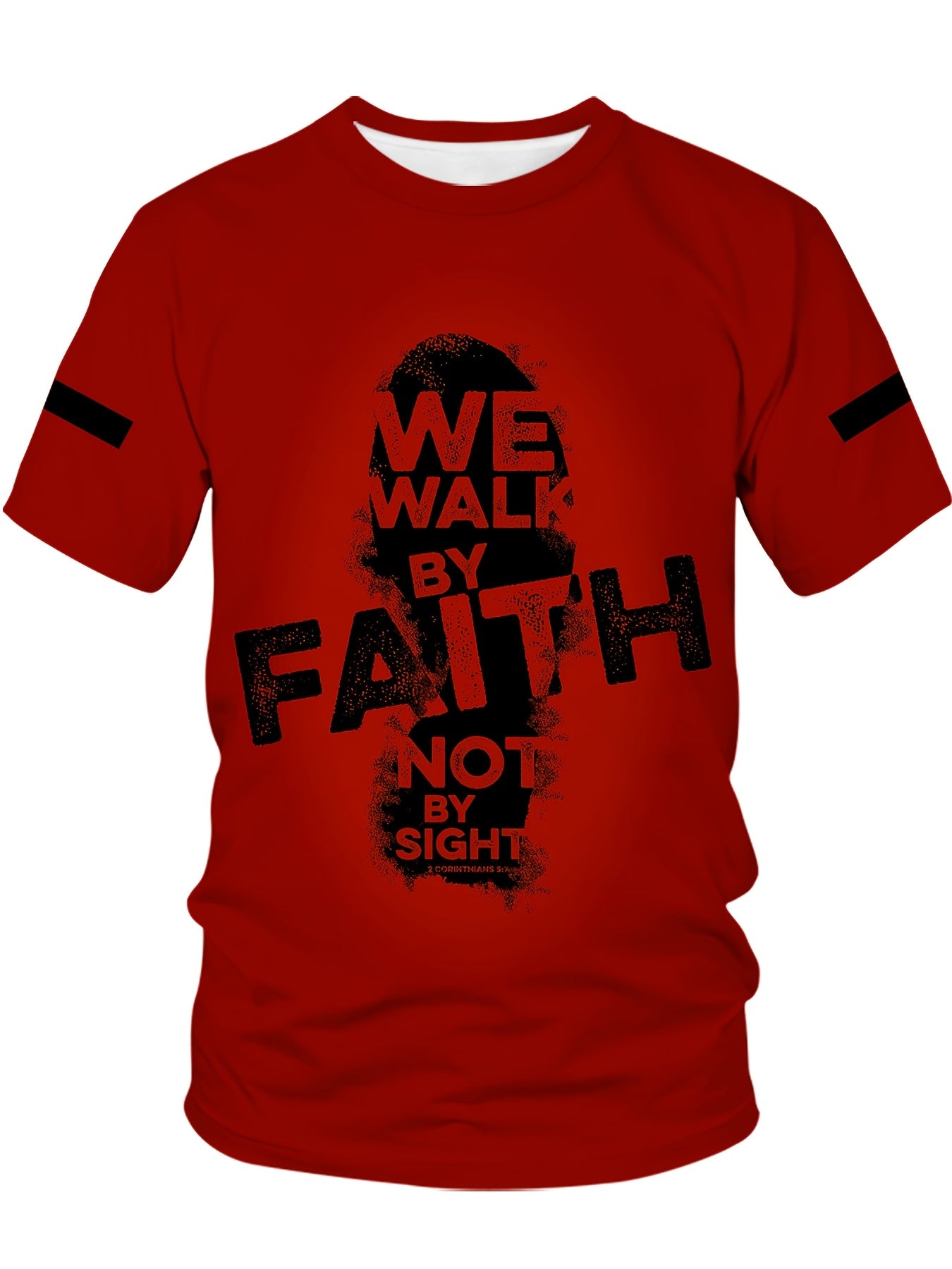 3D Print Faith Shirts for Men Women All Sizes Casual Sports T-Shirt