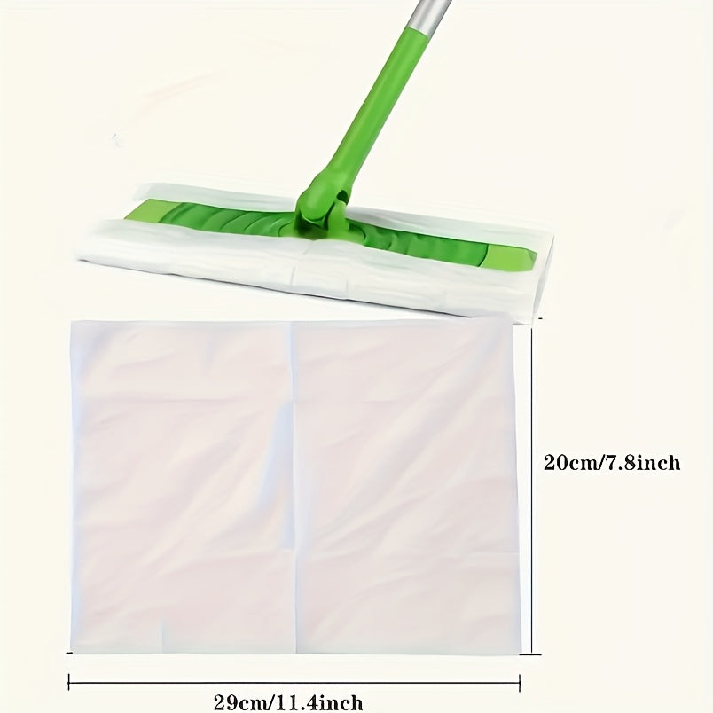 Disposable Mop Pads for Floor Cleaning Machines, Absorbent and Easy to Use