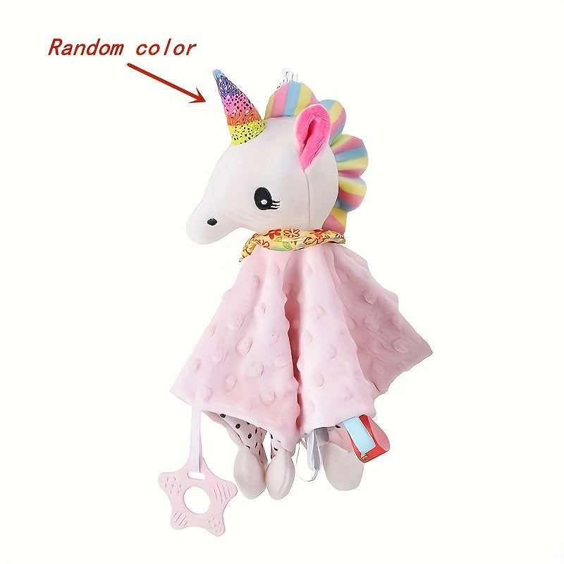 Soft Animal Lovey Stuffed Toy Elephant for Toddlers Hand Washable Soothing Companion