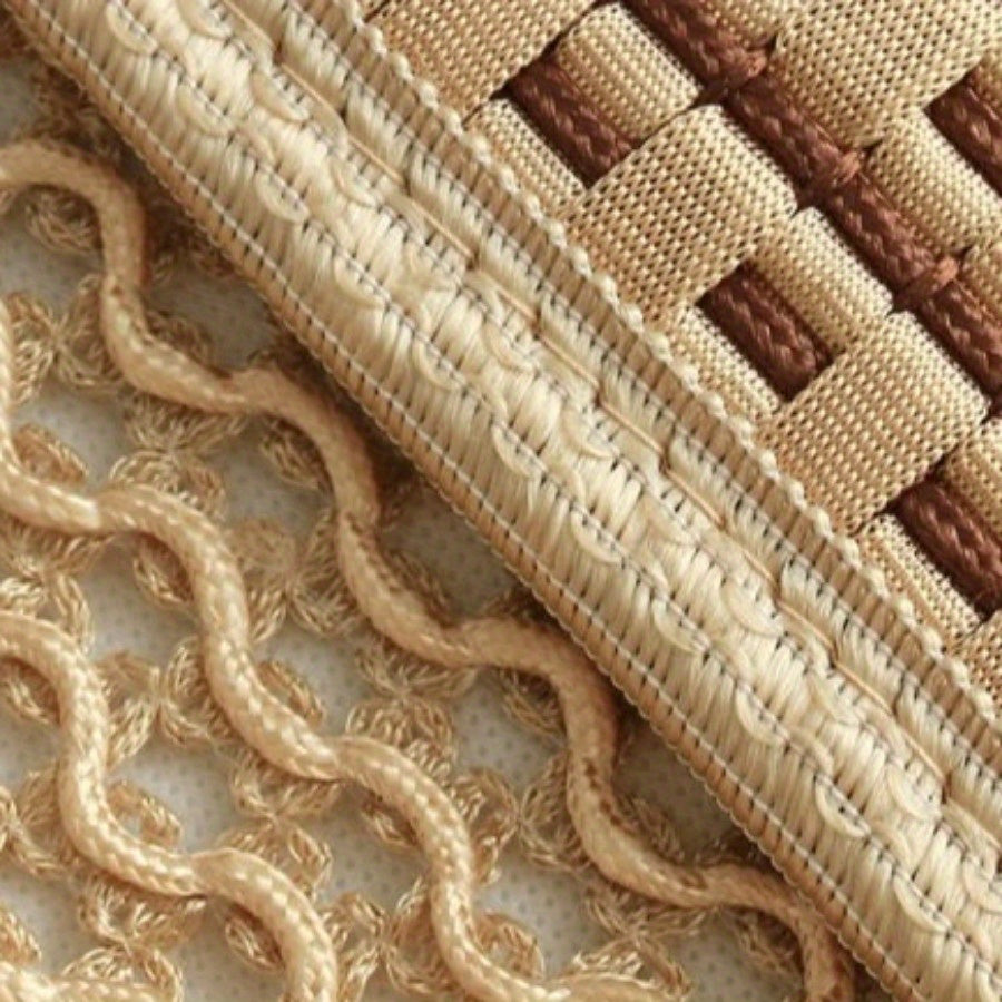 Universal avtomobil o'rindiq qoplamalari yozgi charm bilan bosh yostiq va bel yostiq bilan