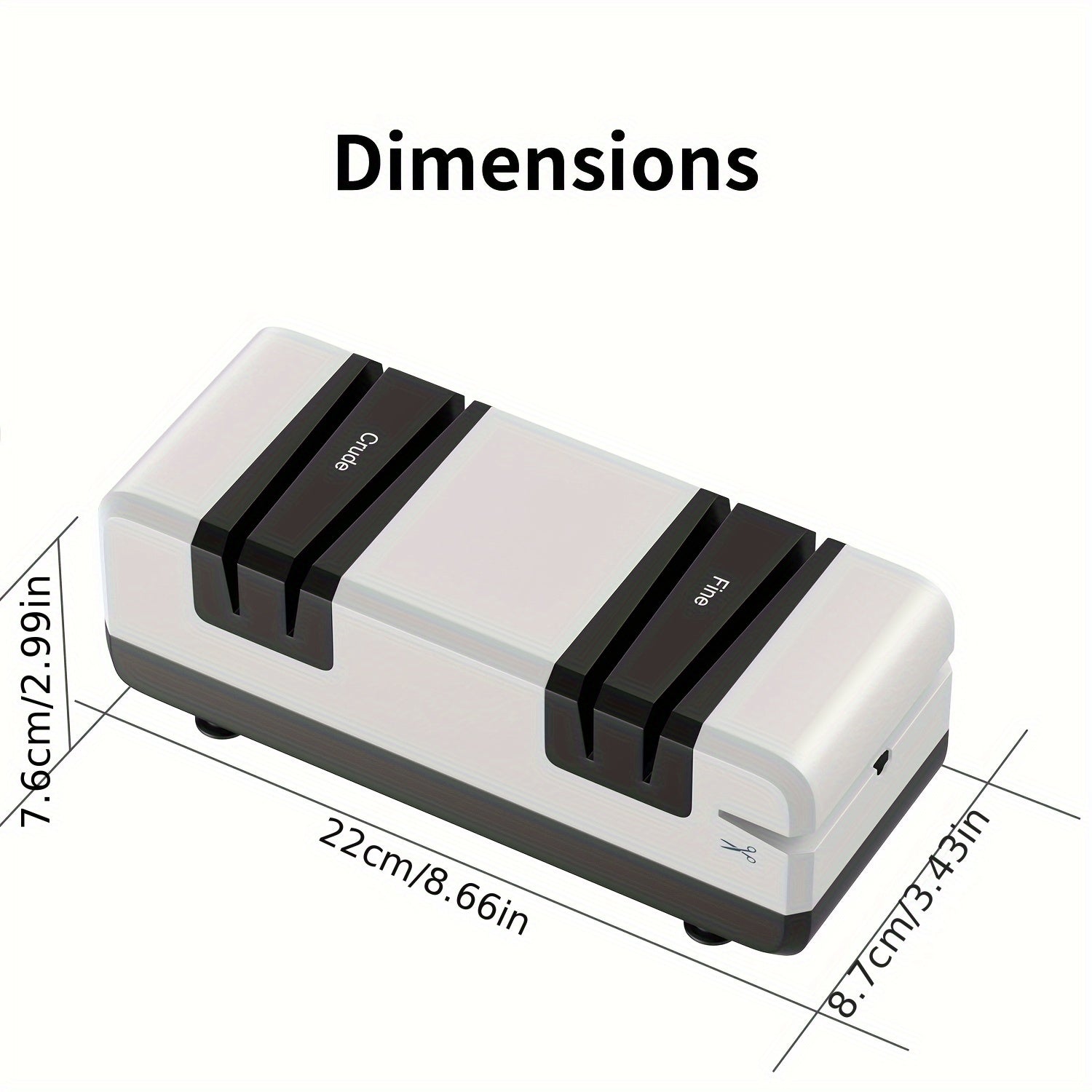 ABS materialidan tayyorlangan Elektr kuchli pichoq silliqlash mashinasi, 220-240V quvvat ta'minoti, uchta korund abraziv g'ildirak va tozalash cho'tkasi bilan. Oshpaz va oshxona pichoqlari, sport pichoqlari, qaychi uchun mos.