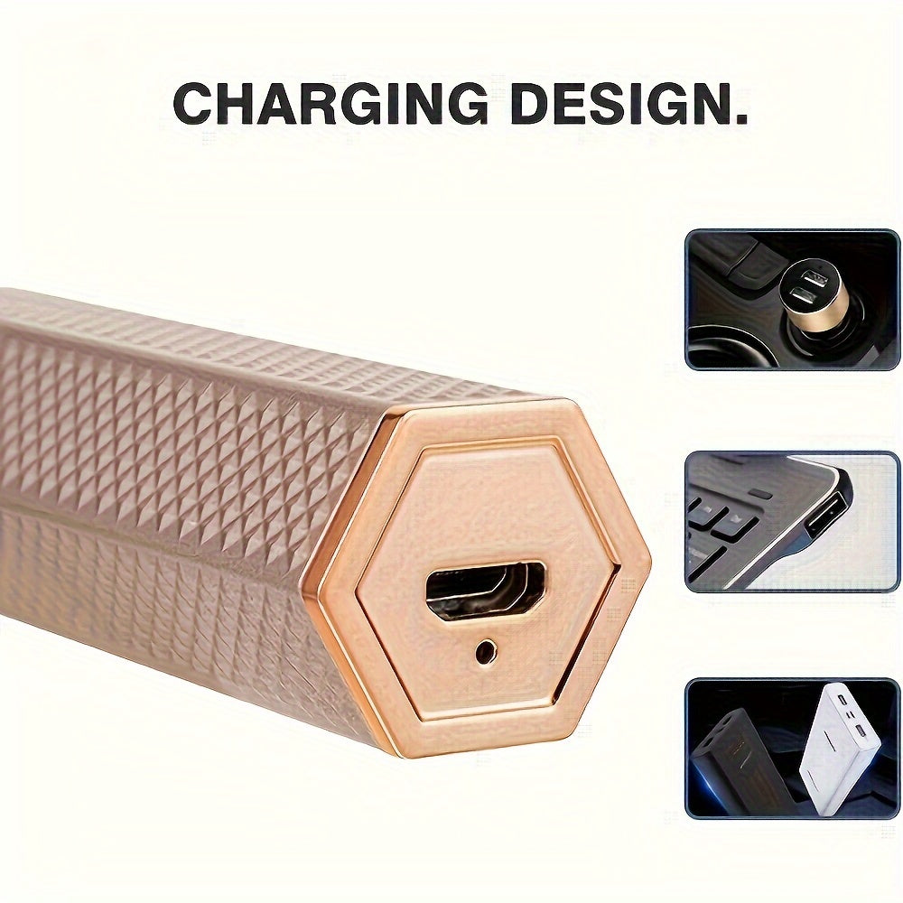 Afeitadora facial eléctrica para mujer 4 en 1 depiladora, recortadora de cejas, nariz y bikini, recargable