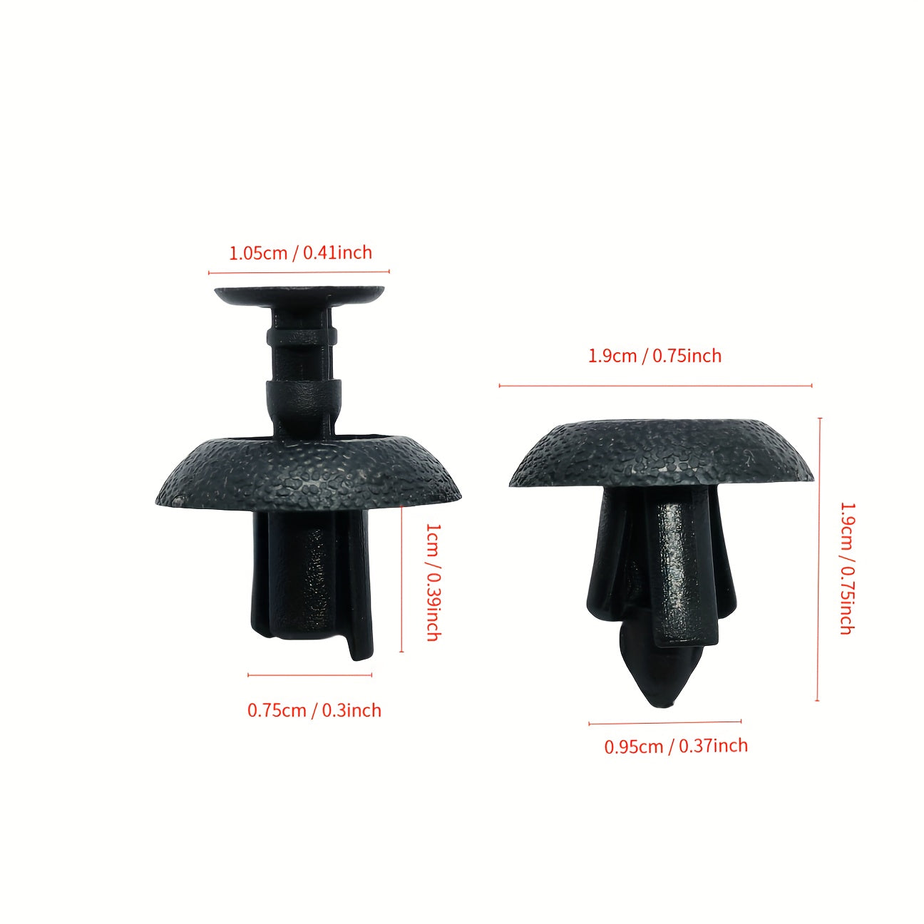 50 Piezas de sujetador de hebilla de protección del motor del coche, clip de agua, reemplazo de clip fijo