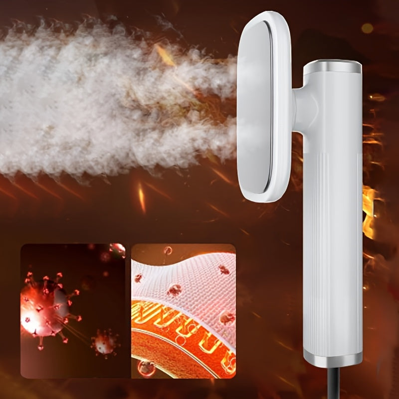 USB-Powered Mini Iron Handheld Garment Steamer for Travel and Home Use