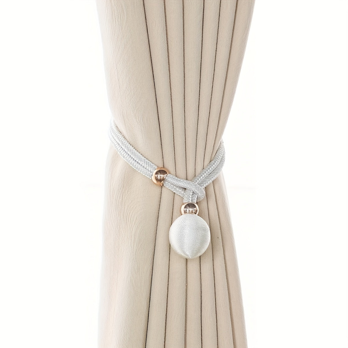 Egg-Shaped Curtain Tieback for Bedroom Living Room or Dining Room Decor