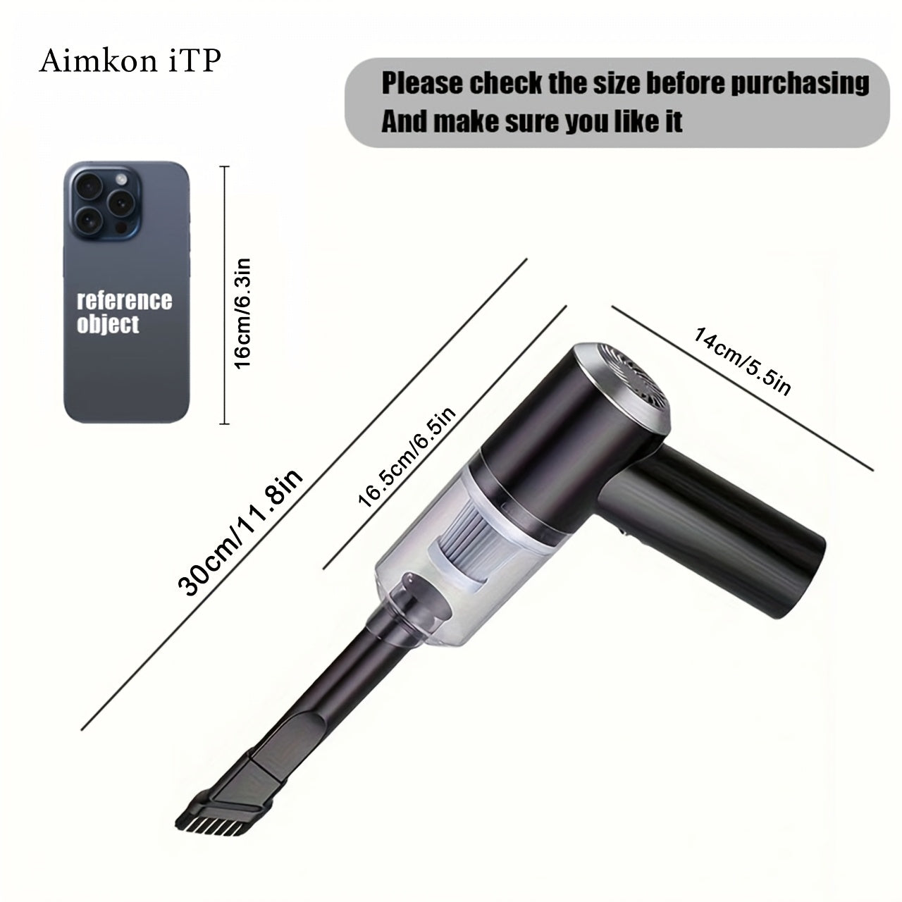 Handheld Wireless Car Vacuum Cleaner Mini Cordless Portable for Pet Hair and Desktop Cleaning