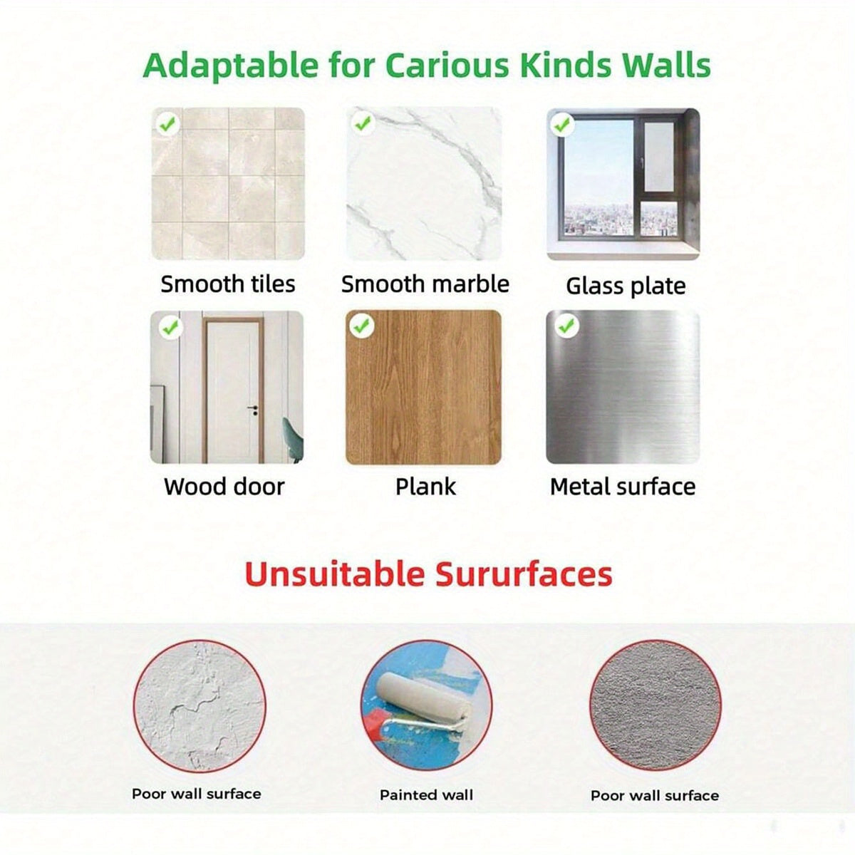 Modern Plastic Hair Dryer Holder Wall Mount Bathroom Kitchen Storage Rack